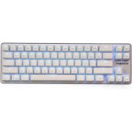 Qisan Mechanical Gaming Keyboard Wired Keyboard Cherry MX Brown Switch Backlight keyboard 108 Keys Keyboard White Magicforce