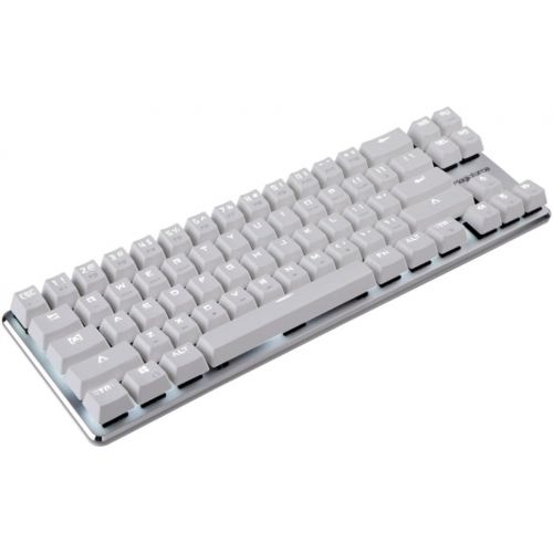  Qisan Mechanical Gaming Keyboard Wired Keyboard Cherry MX Brown Switch Backlight keyboard 108 Keys Keyboard White Magicforce