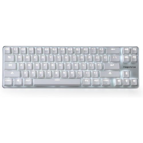  Mechanical Keyboard Gaming Keyboard GATERON Brown Switch Wired Backlit Mechanical Mini Design (60%) 68 Keys Keyboard Black Magicforce by Qisan