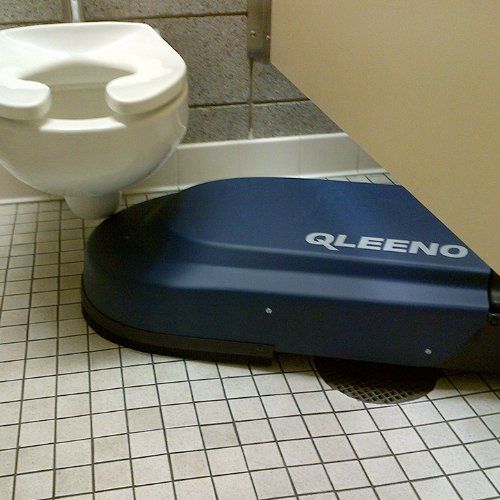  Qleeno QS101 Standard Low Profile Automatic Floor Scrubber, 0.8 Gallon Tank Volume, 230115V