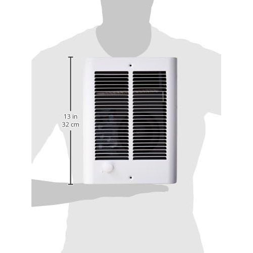  Qmark CZ2048T Residential Fan Force Zonal Heater, Small, Northern White