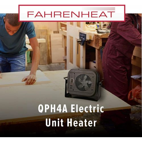  Qmark NPH4A Freestanding Portable Heater with Built-in Handles, 4000 Watt, 240 Volt, Bronze