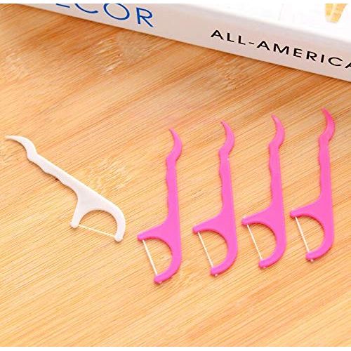  Qmsellz Floss Toothpick - 2500 Pcs Lot Wholesale Interdental Brush Teeth Stick Tooth Picks Dental Floss Oral Hygiene Clean - Phillips Titanium Toilet Heads Groom Rollers Dollars Vacuum Sup