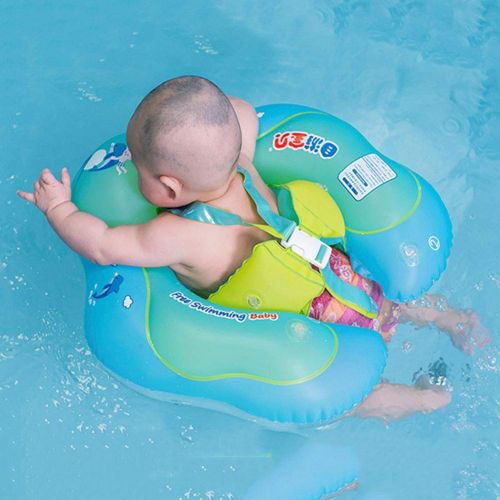  Qnlly Baby Inflatable Swimming Ring Pool Float Accessories Boia Piscina Safety Infant Swimtrainer Kids Swim Circle Water Mattress Toys