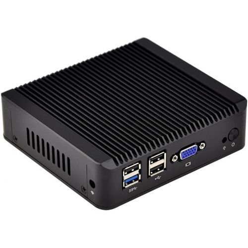  Thin Client Qotom-Q190G4-S01 4G ram 128G SSD with celeron J1900 2.42 GHz Quad core Processor 4 LAN,as a Firewall, LAN or WAN Router