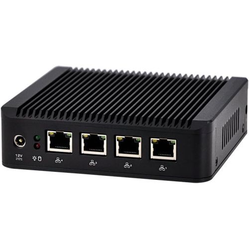  Thin Client Qotom-Q190G4-S01 4G ram 128G SSD with celeron J1900 2.42 GHz Quad core Processor 4 LAN,as a Firewall, LAN or WAN Router