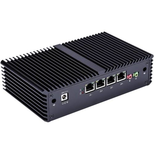  Qotom Milti-Wan Router Q350G4 Intel I5-4200U,Hd Graphics 4400 4Gb Ddr3 Ram 16Gb Ssd WiFi, 4 Nics,Com Ports,Pfsense,Firewall,Cent Os,Linux