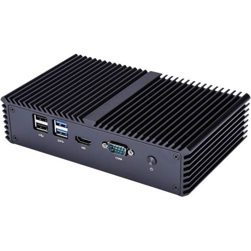  Qotom Pfsense Box Q330G4 Core I3-4005U (4Gb Ddr3 Ram 64Gb Ssd WiFi) AES-NI,Fanless,4Intel Gigabit Ethernet,Windows,Linux,Pfsense,Sophos,Vyos,Untangle