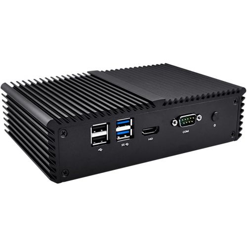  Qotom-Q530G6-S05 Qotom Small Business 6 LAN Network Gigabit Core i3 6100U Security AES-NI Pfsense Firewall Router (16G DDR4 RAM + 256G MSATA SSD + 150M WiFi)