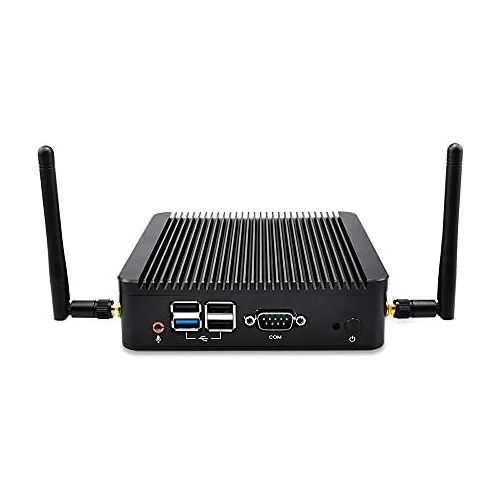  Dual nic pc Qotom-Q190S with celeron J1900 2.42 GHz 2G ram 32G SSD 300M WIFI dual nic 4usb 1com support 720P/1080P Blu-ray HD video office pc