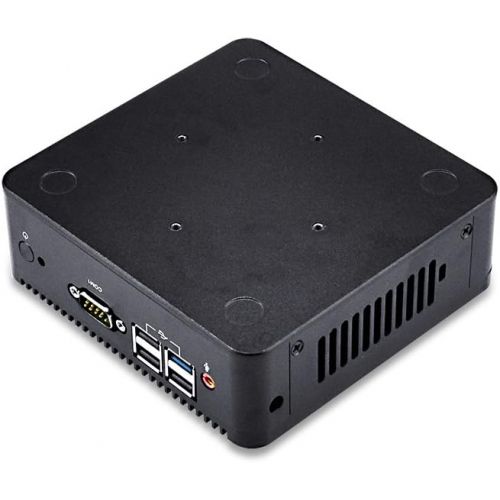  Best pc Qotom-Q190S-S01 Intel celeron J1900 X86 2.42 GHz 4G ram 256G SSD Dual LAN 4usb2.0 1 Serial Port 1080P Full HD Video