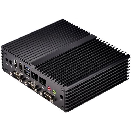  Qotom-Q430P-S08 Fanless Small PC with Intel Core i3 AES-NI Support Centos Win Linux Ubuntu (4G RAM + 128G SSD + WiFi + BT 4.0)