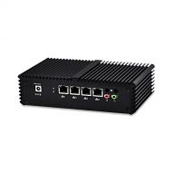 Qotom Mini Itx Pfsense Q330G4 Intel Core I3-4005U,1.7Ghz (4Gb Ddr3 Ram 32Gb Ssd) AES-NI,4Gigabit LAN,Used As A Router/Firewall/ Proxy/WiFi Access Point