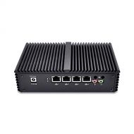 Desktop pc Qotom-Q310G4 2G ram 1Tb HDD 2USB Fanless Intel 3215U Desktop 4Lan Ports Firewall Multi-Function Router