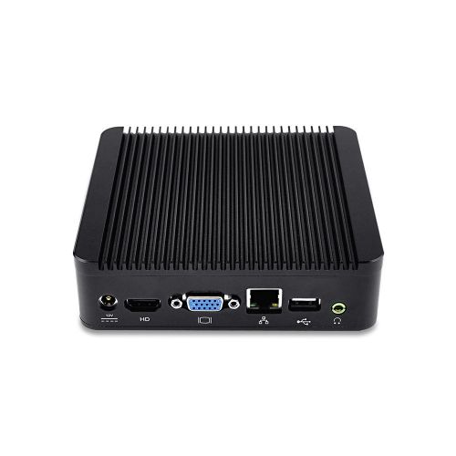  Small Desktop Pc Barebone I5 Qotom-Q220N Intel Core I5 3317U,Up to 2.60 Ghz, No Ram No Ssd with WiFi Aluminum Alloy Shell Dual Display, 5Usb,Windows Os