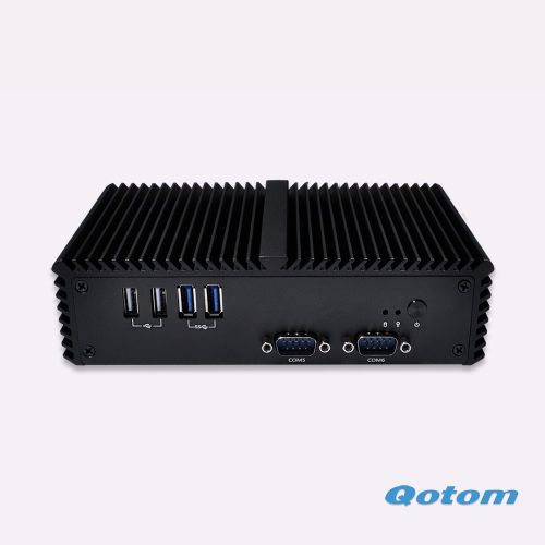  Qotom QOTOM-Q310P OEM New 3215U CPU Onboard 4G/256G 6 RS232 2 LAN RS485 Optional desktop computer in china