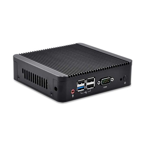  Linux pc Qotom-Q180S-S01 with Intel celeron J1800 8G ram 240G SSD Dual LAN 4usb2.0 1 Serial Port 1080P DC 12V Computers