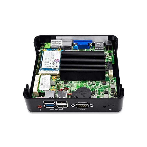  Micro Computer Qotom-Q180S-S01 with celeron J1800 2.41 GHz 8G ram 16G SSD Dual nic 4usb 1com in Stock! Intel nuc pc