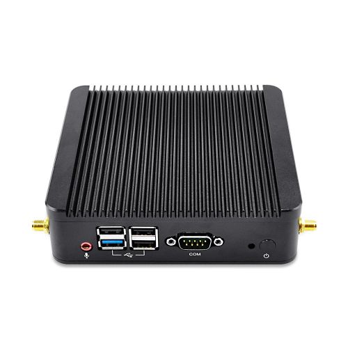  Qotom QOTOM-Q190S-S01 2 LAN J1900 Industrial home computer (4G RAM,64G SSD,300M WIFI+Bluetooth)