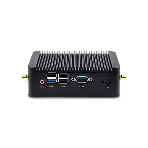  Qotom QOTOM-Q190P Quad core industrial computer J1900 4 RS232,2 LAN 4G256G WIFI+BT 4.0