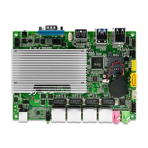  Qotom QOTOM-Q375G4 Dual Core 4 Ethernet LAN Support pfSense Intel Core I7 5500U Processor Computer Use as a Firewall (2G RAM + 128G SSD, No wifi)