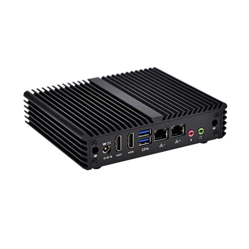  Best Media Pc Qotom Q150S-S07 Intel J3160 Quad Core AES-NI Low PowerBlack,Linux (8Gb Ram 64Gb Ssd)