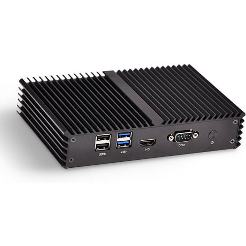  Personal Firewall Qotom-Q350G4Y Intel Core I5 Processor 4300Y Haswell 11.5W AES-NI, 4Gb Ddr3 Ram 32Gb Ssd WiFi, Fanless Aluminium Alloy,4 LAN,Dc 12V,Windows Os Linux Pfsense