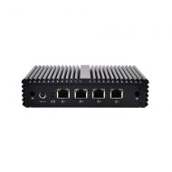 4 Lan Firewall Micro Appliance Qotom-Q190G4N-S07 8G ram 32G SSD WIFI 4USB VGA cheap desktop pc 4 X Ethernet for PFSense