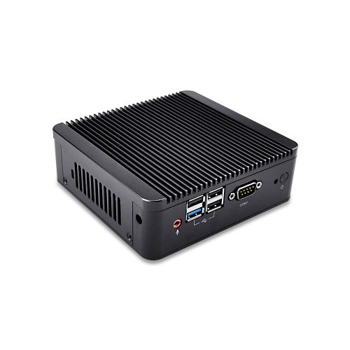  Qotom QOTOM BareboneMini PC Q190S,Dual Gigabit LAN Industrial Mini PC Ubuntu Linux with Quad Core Processor Bay Trail J1900