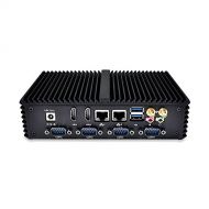 Qotom QOTOM-Q310P Dual core 3215U RS232 RS485 DUAL LAN Fanlss x86 Mini pc OEM 8G256G