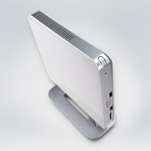  Mini pc Windows Qotom-Q135 AMD E350D Dual Core 1.6GHz 2G RAM 64G SSD NO WiFi White casePlastic,1Gigabit LAN