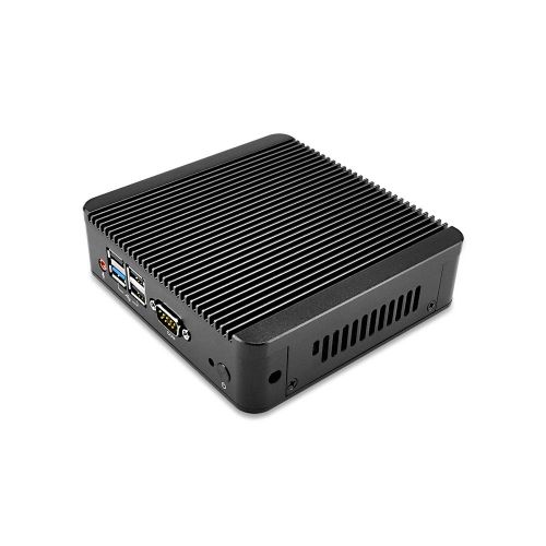  Windows 10 Mini pc Qotom-Q180S-S01 with Intel celeron J1800 8G ram 64G SSD Dual core Processor Dual nic Desktop Computer