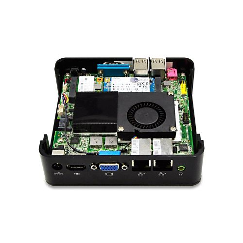  Qotom Mini PC Q107S-S02 Celeron 1007U Processor 2GB RAM 32GB SSD X86 Mini PC Windows Linux