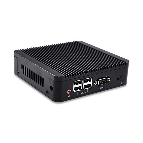  Qotom-Q220N-S01 Mini PC Intel Core I5 3317U Ivy Bridge Processor Dual Core Processor with Fan Windows 7 Support Windows 10 (2G RAM + 128G SSD)