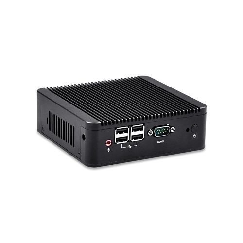  Qotom-Q220N-S02 Mini PC Fan Support Windows 10 Windows 7 Pfsense Firewall with Intel Core i5 AES-NI (4G RAM + 256G SSD)