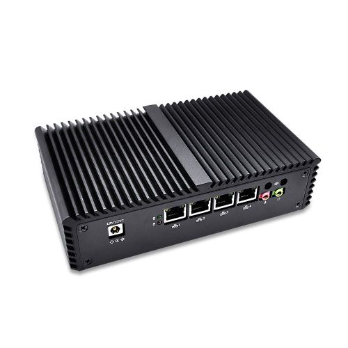  Mini pc Qotom-Q310G4 4G ram 256G SSD WiFi Celeron Processor 3215U 1.7GHz DC 12V Support Windows OS Linux Multimedia Player