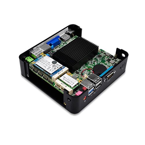  Qotom QOTOM-Q190S-S02 J1900 mini pc with 2 LAN,serial,VGA,HD Video,USB 3.0 port (8G RAM,1T HDD,300M WIFI with dual antennas)