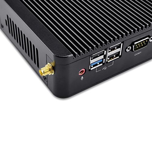  Qotom QOTOM-Q190S-S02 J1900 mini pc with 2 LAN,serial,VGA,HD Video,USB 3.0 port (8G RAM,1T HDD,300M WIFI with dual antennas)