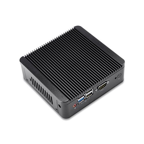  Qotom QOTOM-Q190S-S02 2RJ45 LAN J1900 quad core industrial linux Mini pc(4G RAM,500G HDD)