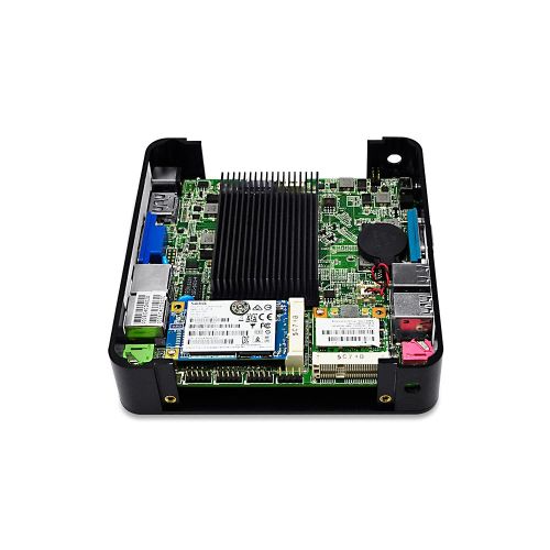  Qotom QOTOM-Q190S-S01 OEMODE Latest J1900 Onboard CPU Dual LAN Mini pc(4G RAM,256G SSD,300M WIFI,Dual antennas)