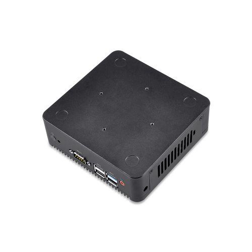 Qotom QOTOM-Q190P Slimmest Ultra low power mini pc J1900 4 RS232 2 LAN Quad core 4G1T