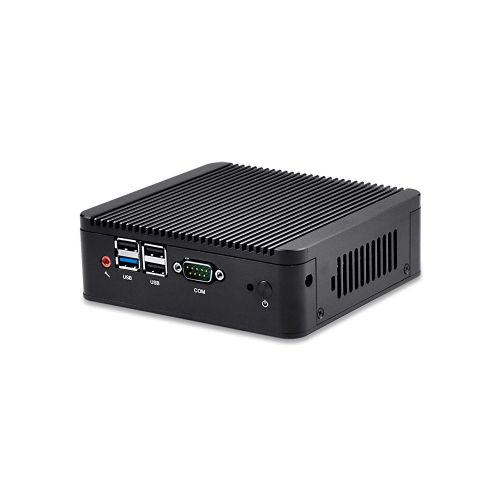  Qotom QOTOM Fanless Quad core Mini PC 8GB RAM 64GB SSD WiFi Windows Linux