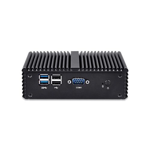  Mini Pc Media Center Qotom-Q430P-S08 Intel Core I3-4005U Hd4400,Haswell 8Gb Ddr3 Ram 64Gb Ssd WiFi, 2 LAN,2 Hd Video,4 Com,6 USB,Support Windows OsLinux