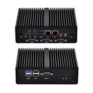 Qotom-Q430P-S08 Dual LAN Mini PC Core I3 4005U AES-NI Dual Core Linux Mini PC (2G RAM + 500G HDD)