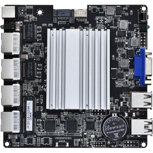  Qotom-Q190G4U-S01 PC Mini Desktop Intel Celeron J1900 Support Pfsense Win 10 (2GB DDR3 RAM + 32GB MSATA SSD)