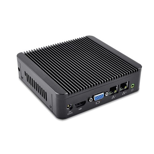  Dual LAN Cheap Mini Pc Qotom-Q107S Intel Celeron 1007U,1.5Ghz, 2G Ram 32G Ssd with WiFi Library,Reading Room,Hotel to Use,Windows Os