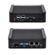 New Brand Dual LAN Qotom-Q190S-S02 celeron J1900 2G ram 500G 2.5 HDD 4usb2.0 1 Serial Port X86 1080P Blu-ray nuc pc