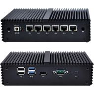 Qotom-Q510G6-S05 Mini PC AES-NI with Dual Core Intel Celeron 3855U Support Pfsense (8G DDR4 RAM + 256G MSATA SSD)