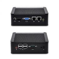 Qotom QOTOM Mini Desktop Q220S-S02 Intel Core i5 Processor, 8GB RAM 64GB SSD WiFi, Dual NIC Mini PC with COM Port