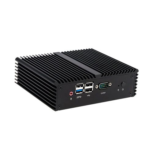  Qotom-Q190N-S08 Gigabit LAN Mini PC Celeron J1900 X86 Support Windows Linux Ubuntu (4G DDR3L RAM + 16G MSATA SSD + 300M WiFi)